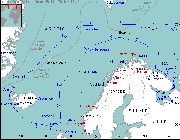 Arctic convoy map